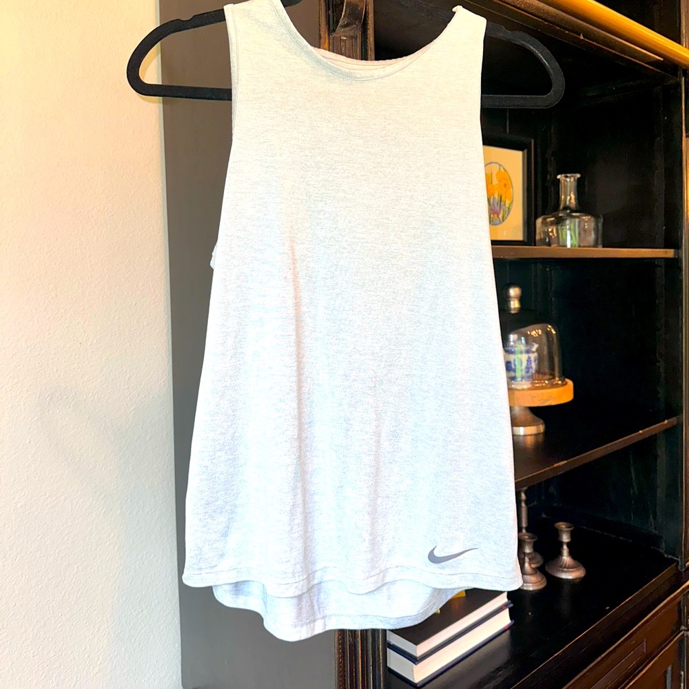 Light Gray Nike Athletic Tank